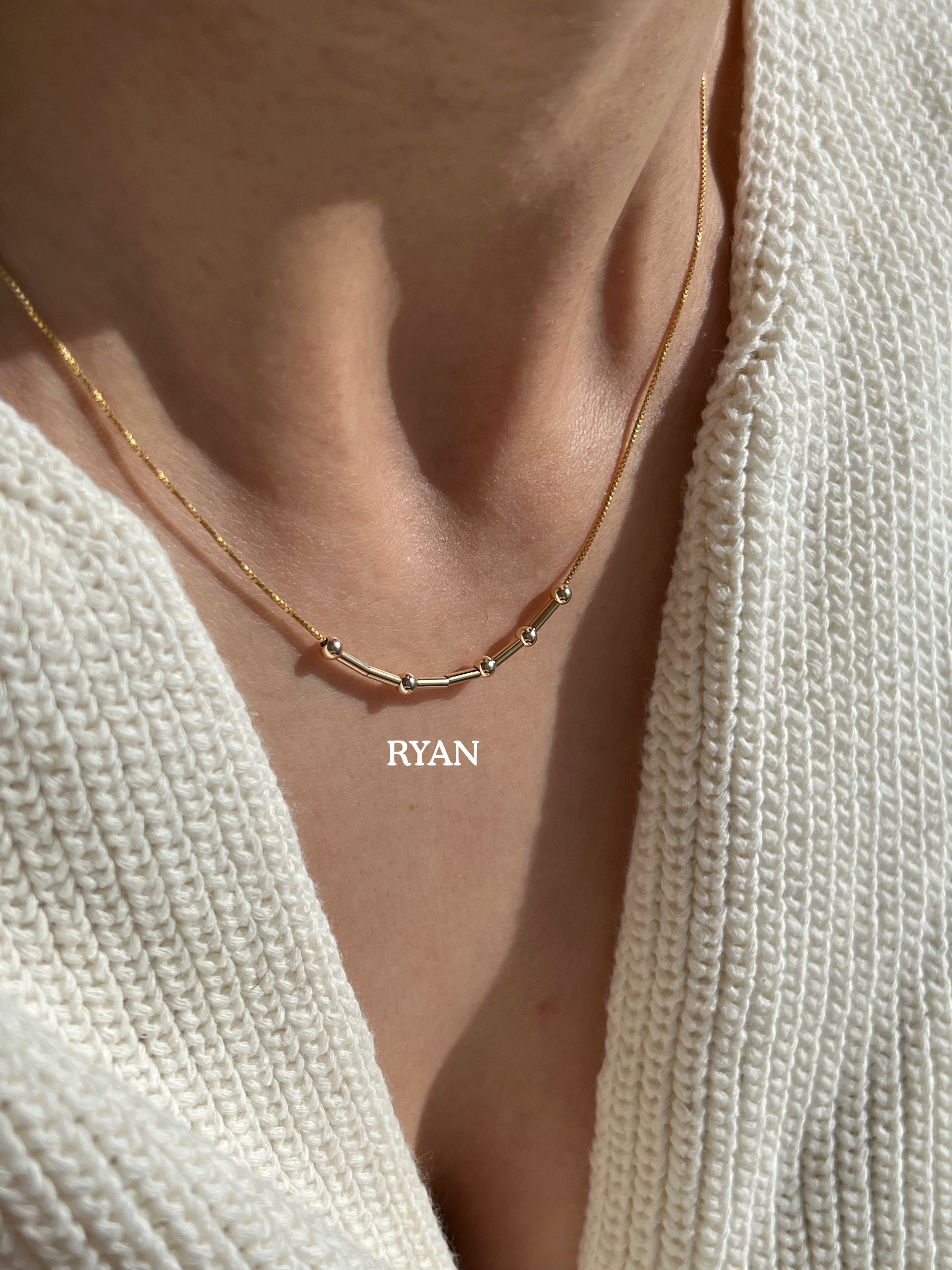 Morse Code Necklace (SP)