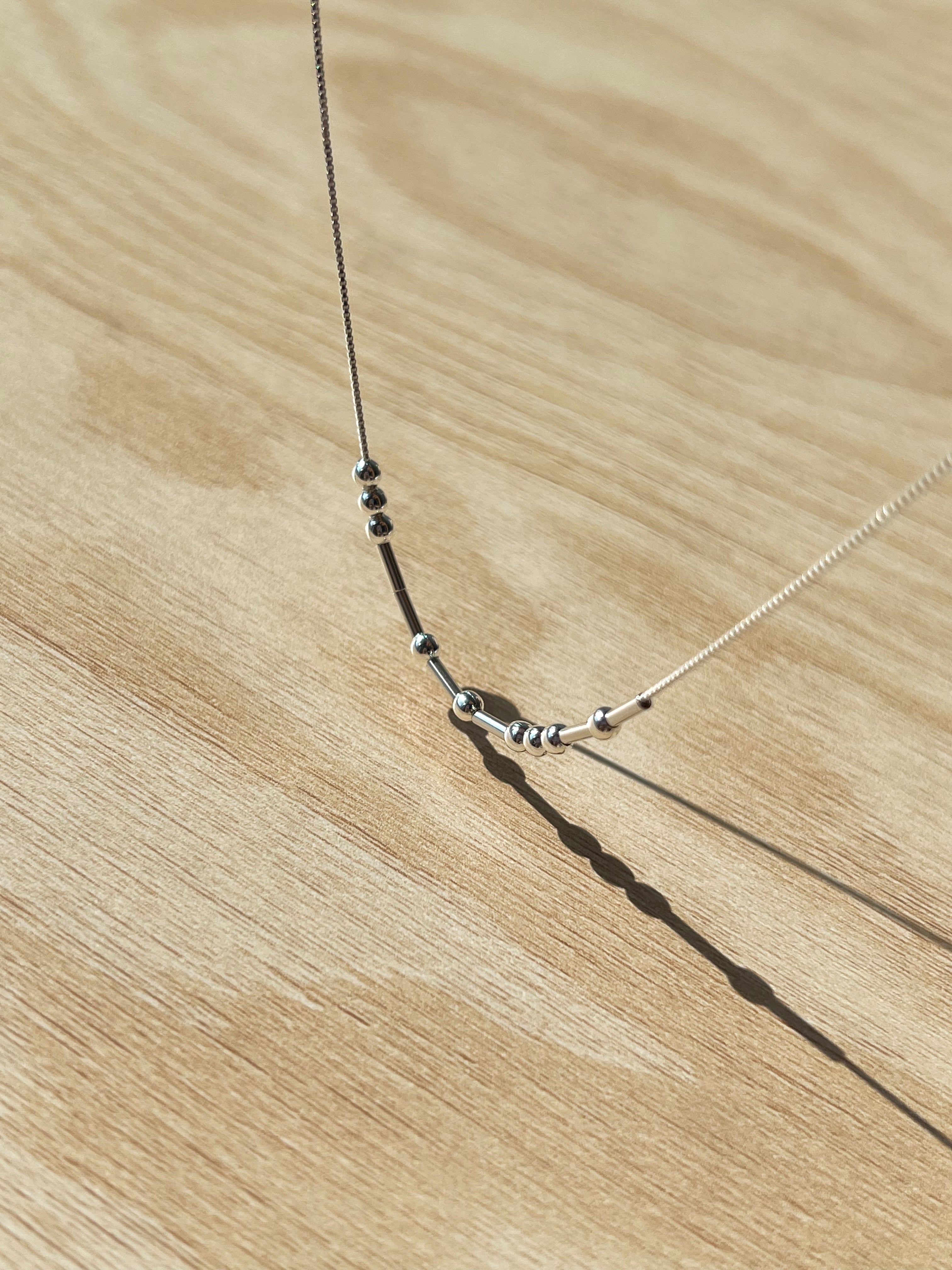 Morse Code Necklace (SP)